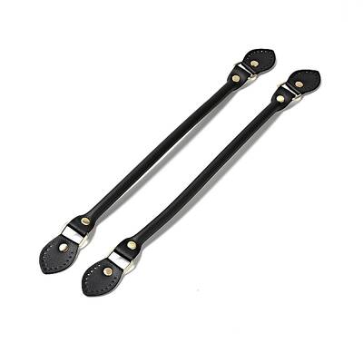 Leaf End Microfiber Leather Sew on Bag Handles