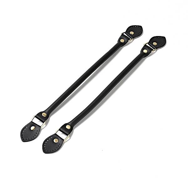 Leaf End Microfiber Leather Sew on Bag Handles