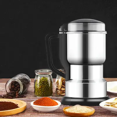 Multifunctional electric grinder 400W high-power coffee grinding tool, multifunctional food-grade fast-grinding electric coff...