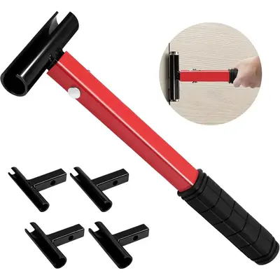 4 In 1 Hinge Adjustment Wrench Tool Kit, Adjustable Hinge Installation & Removal Tool, Professional Door Hinge Adjustment Too...