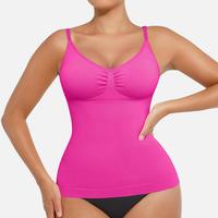 FeelinGirl Womens Shapewear Tank Top Tummy Control Cami Tanks Seamless Camisole Tops Womenswear Spaghetti Strap Underwear Lad...