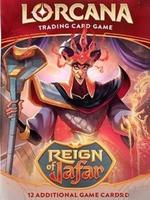 Lorcana TCG Reign of Jafar Booster Pack - 12 Additional Game Cards