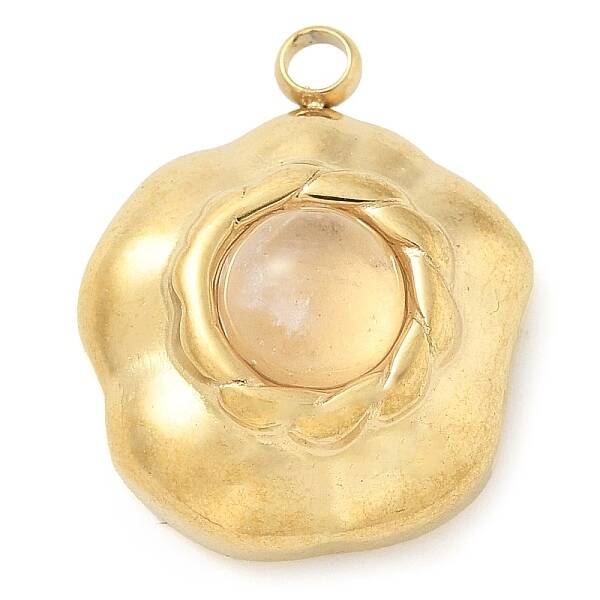 Natural Rose Quartz Pendants