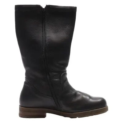 MARC High Boots Black Leather Womens UK 5