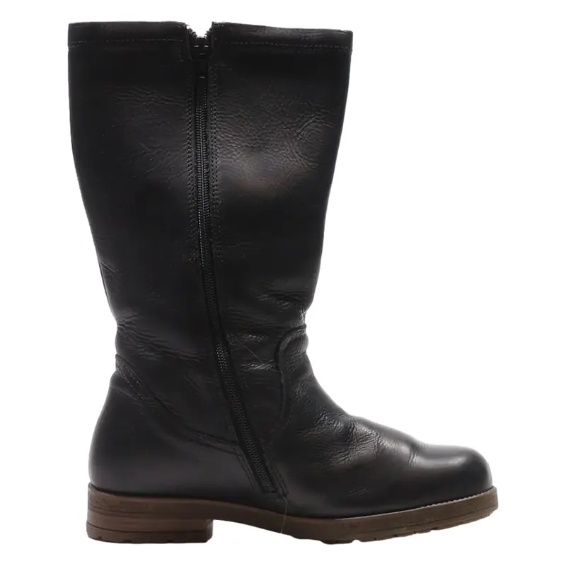 MARC High Boots Black Leather Womens UK 5