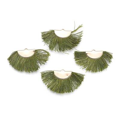 Nylon Tassel Pendants