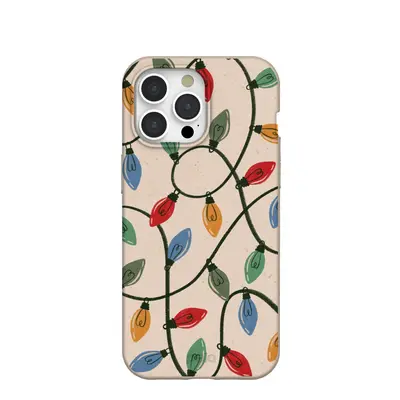 Seashell Holiday Lights iPhone 15 Pro Max Case