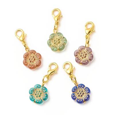 Plating Acrylic Pendant Decorations