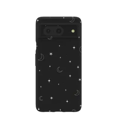 Black Quiet Stars Google Pixel 8 Case