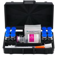 All In One Peptide Case – Fits  12 x 3ml Vials, Alcohol Pads and Syringes Plastic Containers Organiser Boxes