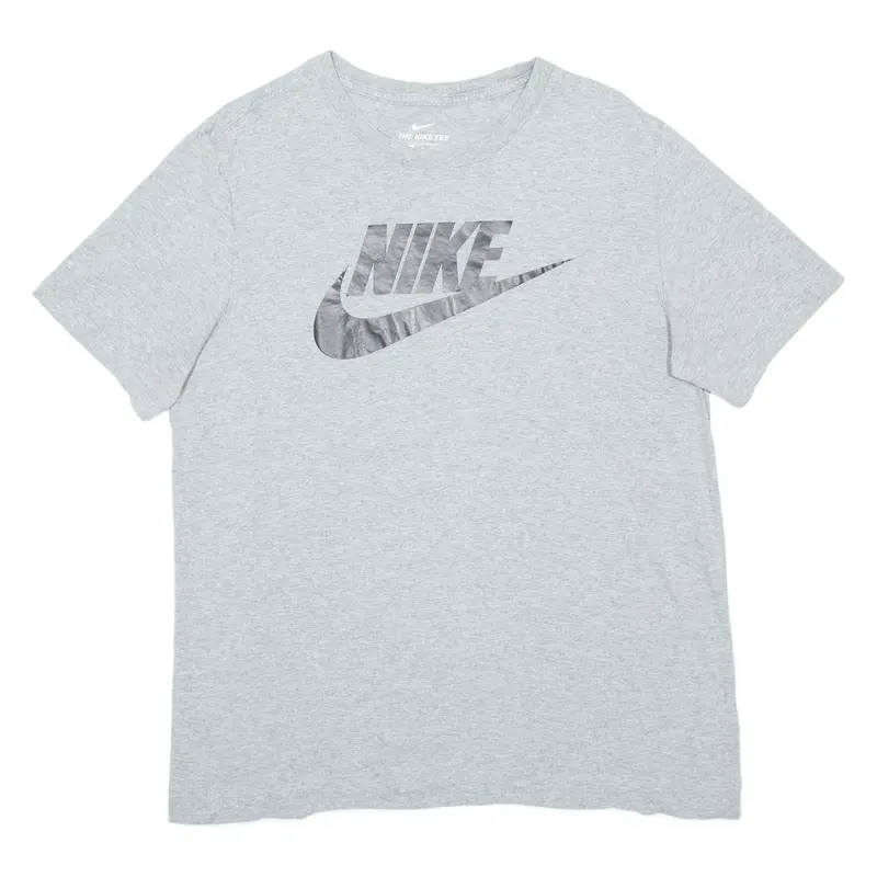 NIKE Mens T-Shirt Grey L