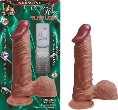 Lifelike Vibrating Latin King