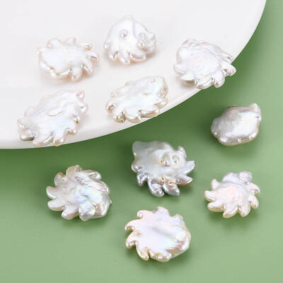 Natural Keshi Pearl Beads