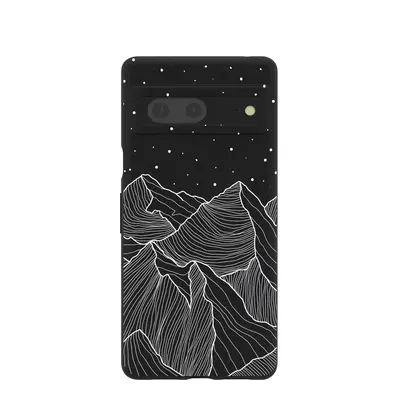 Black Night Panorama Google Pixel 7 Case