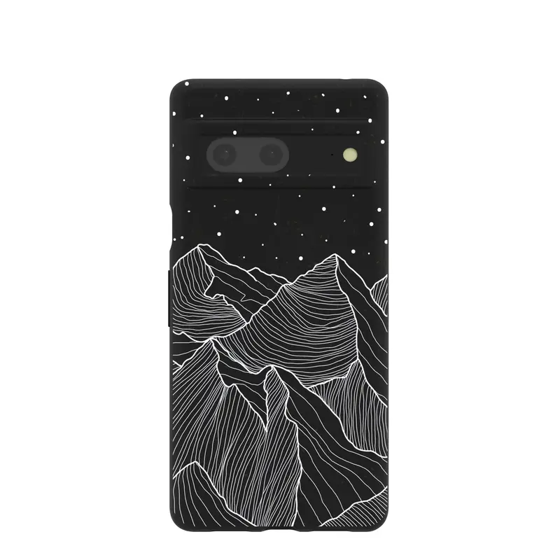 Black Night Panorama Google Pixel 7 Case