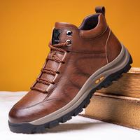 Men’s Outdoor Hiking & Casual Trail Shoes – Anti-slip Thick Sole with Cushioning for Trekking, Travel, and Daily Adventur...