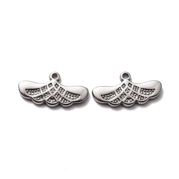 304 Stainless Steel Pendants Cabochon Settings for Enamel