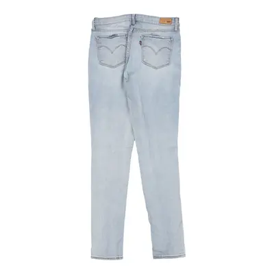 Levis Skinny Jeans - 30W UK 8 Light Wash Cotton