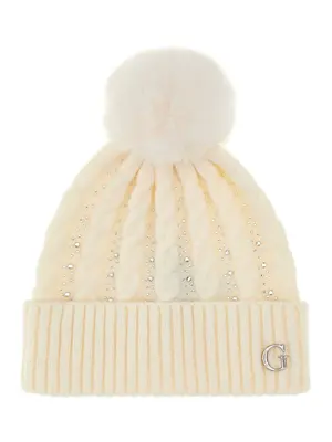 Guess Cappello Da Donna - Taglia: L bianco