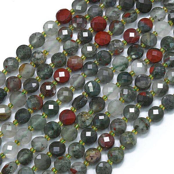 Natural African Bloodstone Beads Strands