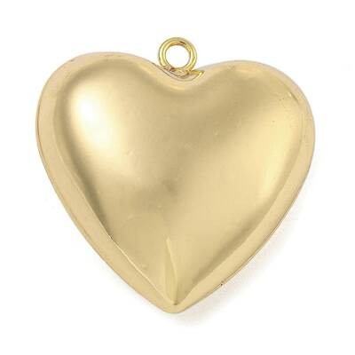 Heart Brass Pendants