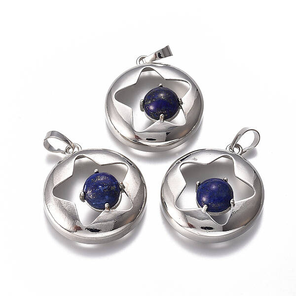 Natural Lapis Lazuli Pendants