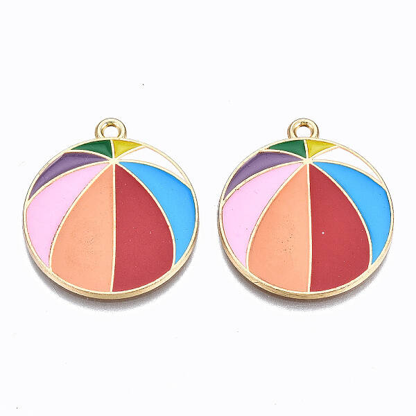 Alloy Enamel Pendants