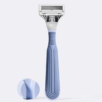 Flamingo Pubic Razor Set with 5 Precision Blades for Sensitive Skin and Shower Holder- Hair Removal, Body Care Handle Sensiti...