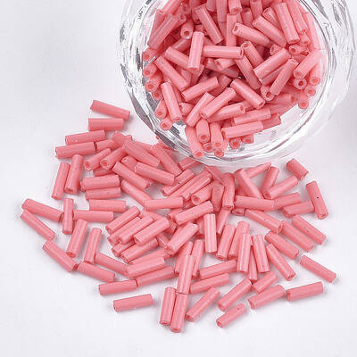 Glass Bugle Beads