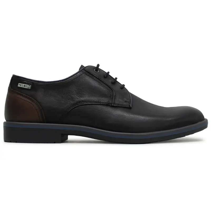 Pikolinos Leon M4V-4074BFC1 Leather Men's Lace Up Shoes - Black - Size:US 8.5 Men