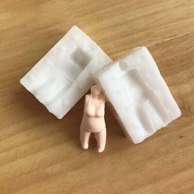 DIY Silicone Craft Doll Body Mold