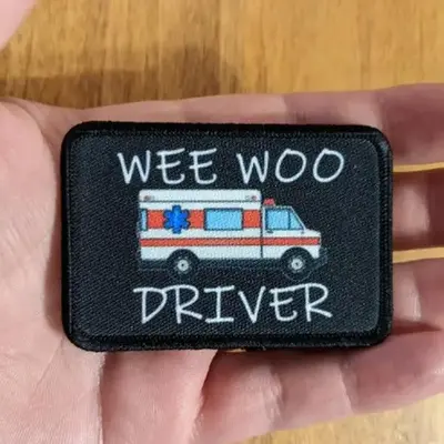 Wee woo driver ambulance EMT driver funny 2\