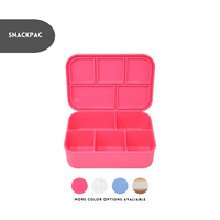 The Dearest Grey Silicone SnackPac Bento Box