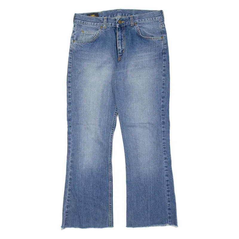 LEE Womens Jeans Blue Regular Bootcut W30 L27