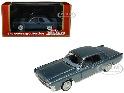 1962 Lincoln Continental Oxford Gray Metallic with Blue Interior Limited Edition to 200 pieces Worldwide 1/43 Model Car by Go...