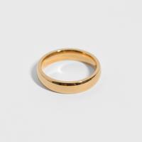 Gold Classic Band Ring