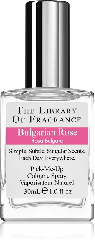 The Library of Fragrance Bulgarian Rose Eau de Cologne for women 30 ml