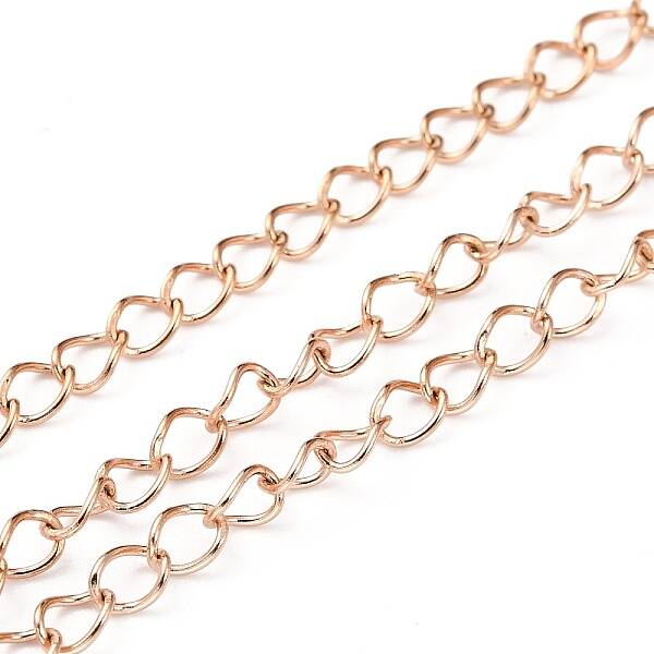 Ion Plating(IP) 304 Stainless Steel Curb Chain