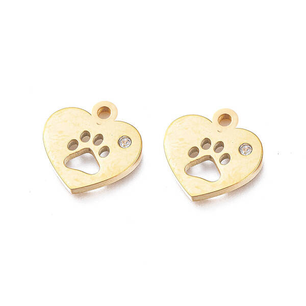 Ion Plating(IP) 304 Stainless Steel Charms