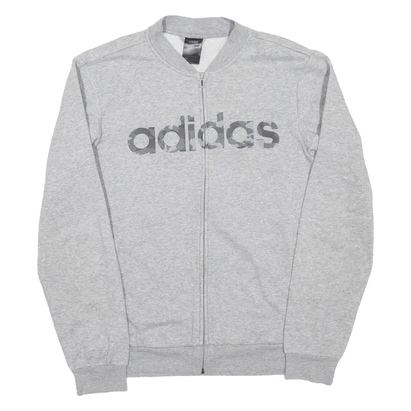 ADIDAS Mens Track Jacket Grey S