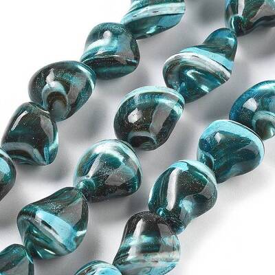 Dyed Natural Trochus Shell Beads Strands