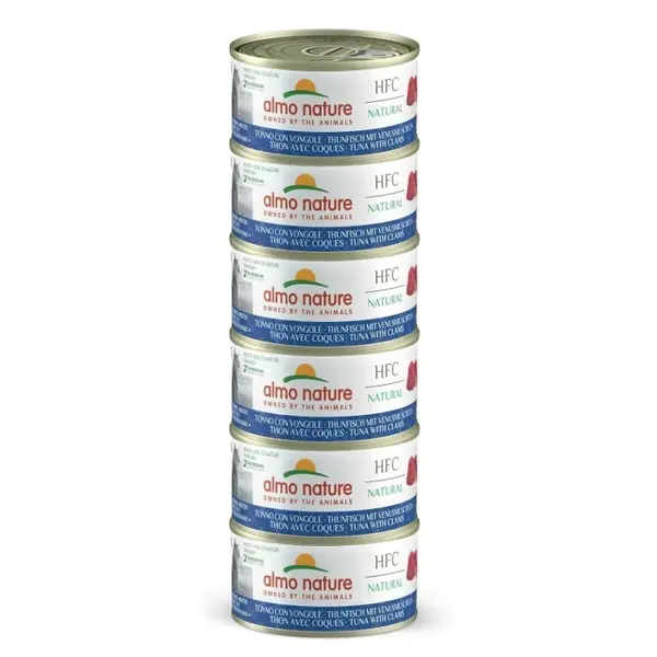 Almo Nature Almo Mega Pack Hfc Tuna With Clams 6Pcs