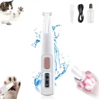 【Must-Have for Pet Owners!】Multi-functional pet trimmer, rechargeablequiet waterproof pet trimmer with LED lights, profes...