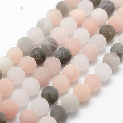 Natural Multi-Moonstone Beads Strands