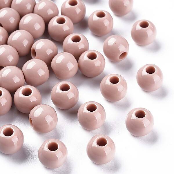 Opaque Acrylic Beads