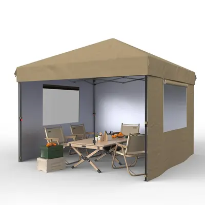 Garvee Pop-Up Canopy Tent - Heavy Duty, One-Person Easy Setup, Portable Outdoor Shelter for Parties, Events, Backyard, Craft ...