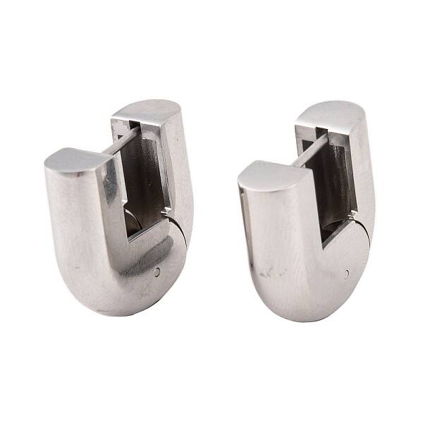 Non-Tarnish 304 Stainless Steel Hoop Earrings for Women