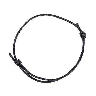 Waxed Cord Bracelet Making