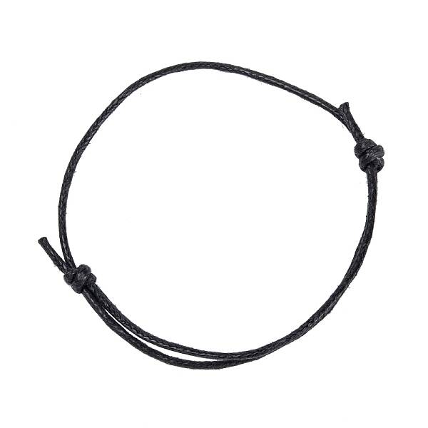 Waxed Cord Bracelet Making