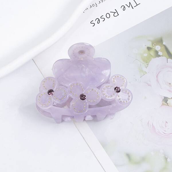 PVC Claw Hair Clips for Women